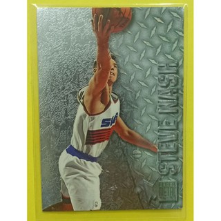 NBA STEVE NASH RC 1996-97 FLEER METAL PRECIOUS ROOKIE #205 / EX CONDITION