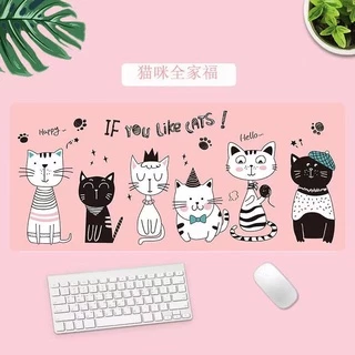 แผ่นรองเม้าส์ 300x800x3 มม. mouse pad