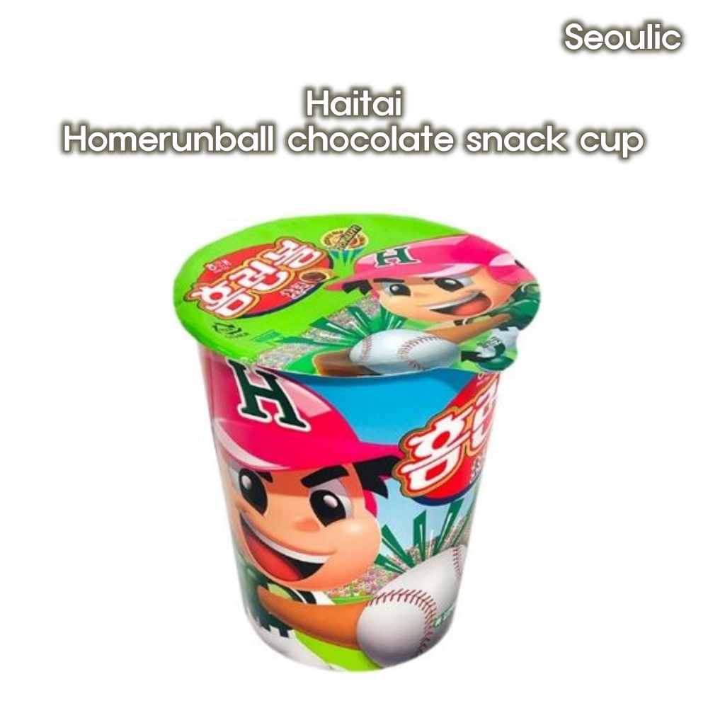 Haitai Homerun Ball Chocolate Snack Cup 51g 홈런볼 초콜렛컵 | Shopee Thailand