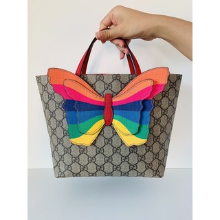 gucci tote kid ผีเสื้อ