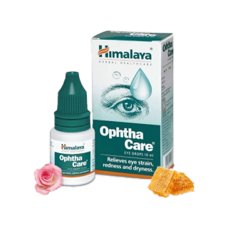 (ของแท้) Himalaya Ophtha Care น้ำตาเทียมของหิมาลายา 10 ml. ถนอมดวงตาให้อยู่กับเราไปนานๆ สำหรับผู้ใช้สายตาเยอะ