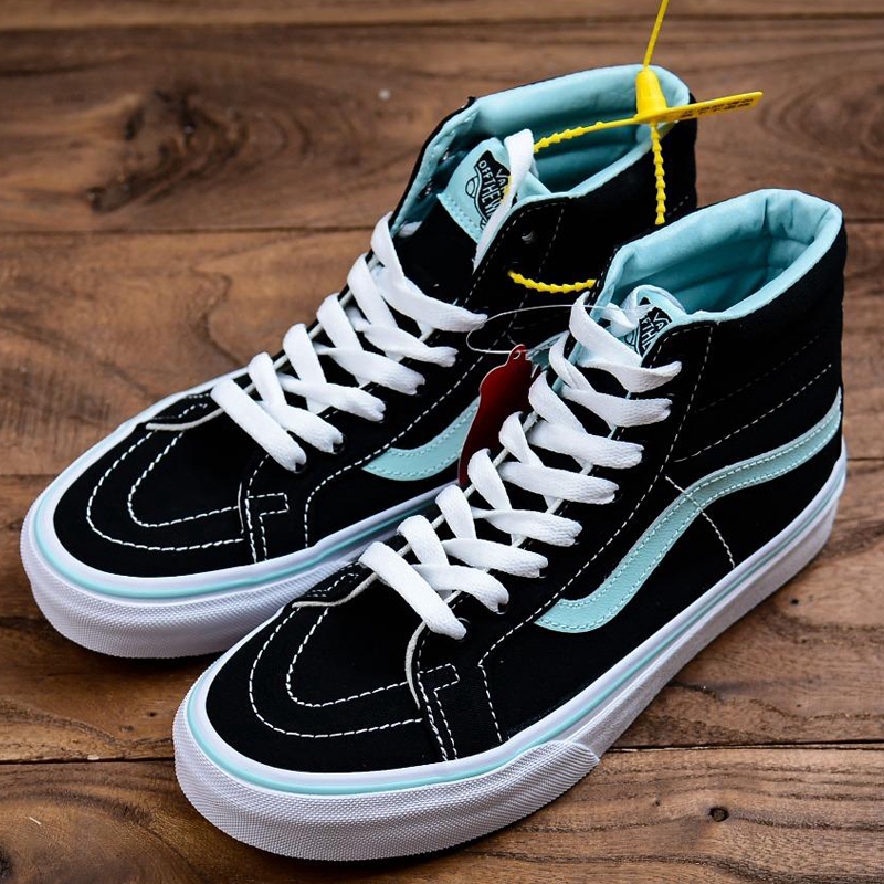 vans high cut blue