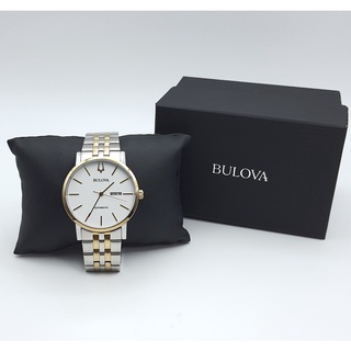 นาฬิกา BULOVA MENS 98C130 AMERICAN CLIPPER 42 MM AUTOMATIC พร้อมกล่อง (สภาพใหม่)