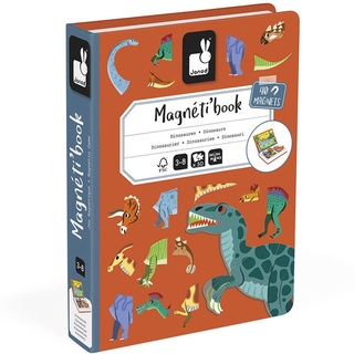 JANOD MagnetiBook, Dinosaurs ของเล่นเสริมพัฒนาการ ชุดแม่เหล็กเรียนรู้เรื่องไดโนเสาร์ ลิขสิทธิ์แท้ จากฝรั่งเศส (3-8 ขวบ)