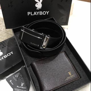 Playboy  Set Belt+wallet