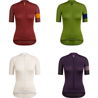 Top Rapha เสื้อแขนสั้นแห้งเร็ว 4 สีสําหรับขี่จักรยานเสือภูเขา