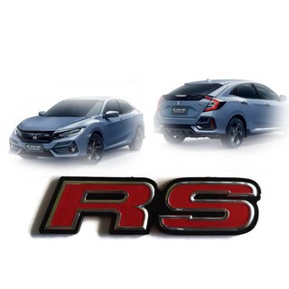 LOGO RS ติดหน้าและหลัง CIVIC JAZZ HRV ของ HONDA อีกหลายรุ่น