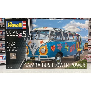 Revell Samba Bus Flower Power VW T11/24