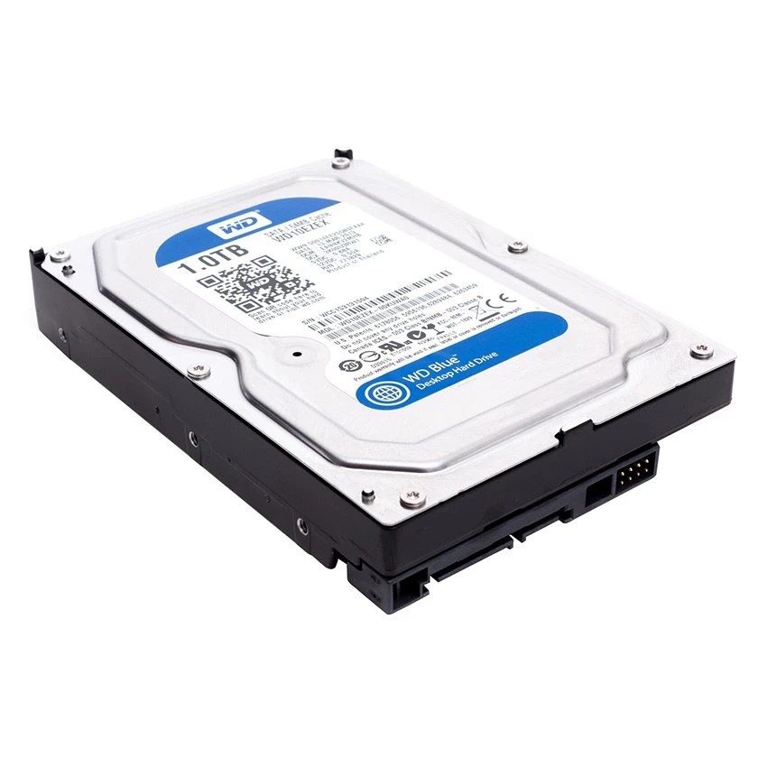 ฮาร์ดดิส WD Storage Desktop Hard Drives 1-2TB SATA III 7200RPM 64MB 3.5” -Caviar Blue (WD10EZEX)