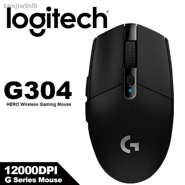 เม้าส์สำหรับเล่นเกมส์Logitech G304 Computer Gaming Mouse 2.4G Wireless ...