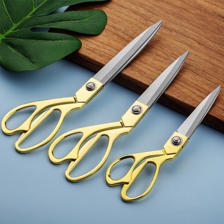 Senior tailor scissors กรรไกรสแตนเลสตัดผ้าด้ามทอง