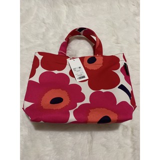 marimekko handbag รุ่นVeronika unikko สีแดง