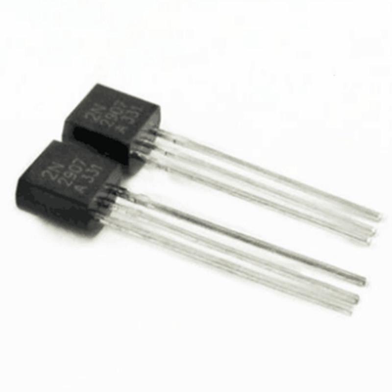 50PCS 2N2907 PN2907 0.8A/60V PNP TO-92 Transistor