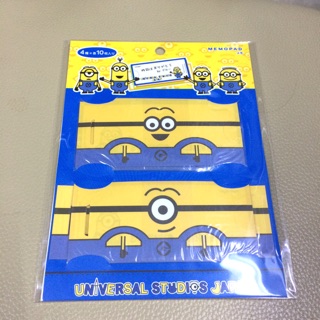 กระดาษ Memo ลาย Minion จาก Universal Studios Japan