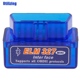 (Utilizingo) เครื่องสแกนเนอร์บลูทูธ V2 สําหรับรถยนต์ 1 Mini Elm 327