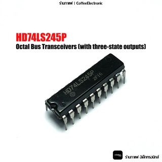 ไอซี IC  HD74LS245P Octal Bus Transceivers (with three-state outputs)