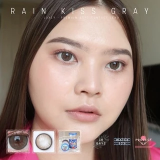 คอนแทคเลนส์ Luxzylens Rain Kiss ขนาดใหญ่กว่าตาดำนิดหน่อย