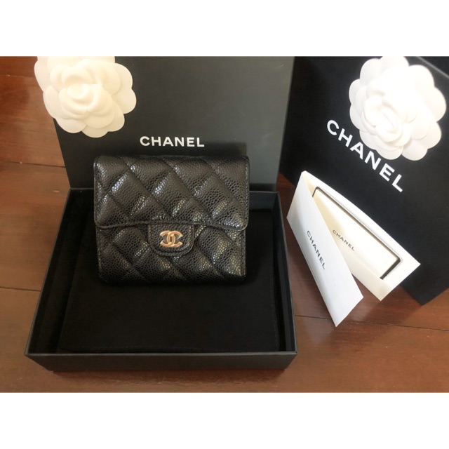 NEW Chanel trifold wallet Holo 27xxxxxx