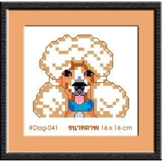 ไอแอมครอสติช iamcrossstitch DIY รหัสTmini-041 15x15 cm. ชุดอุปกรณ์งานฝีมือปักครอสติชครบชุด