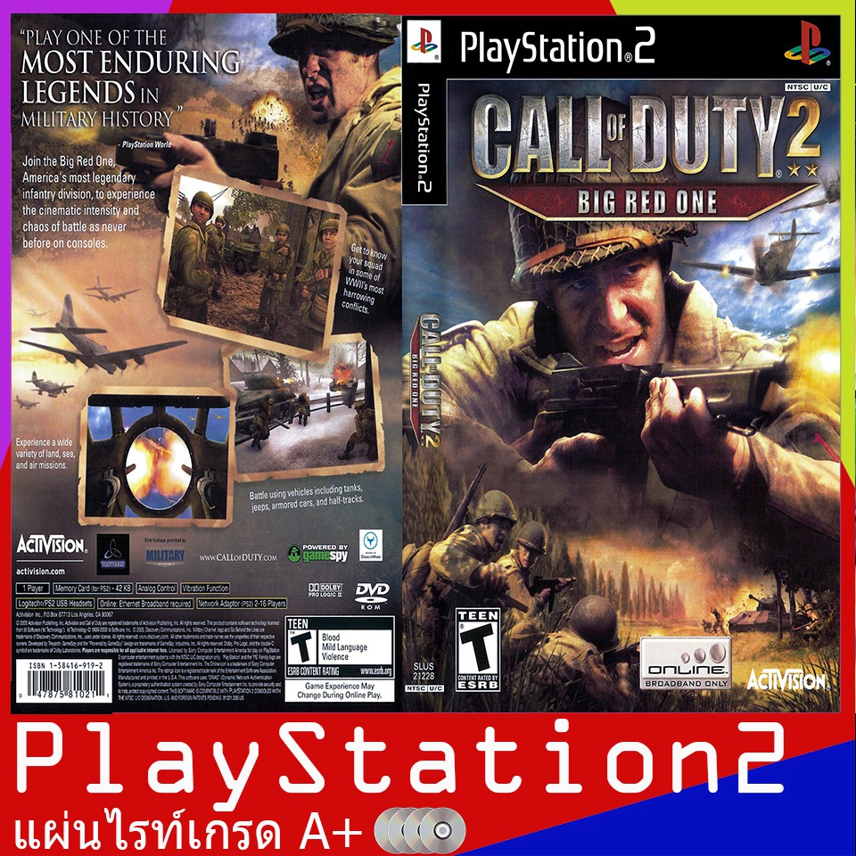 call of duty 2 ps2