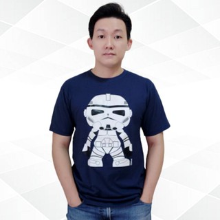 เสื้ิอยืดแขนสั้น คอกลม ลายStromtrooper 2สี