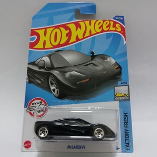 รถเหล็ก Hotwheels McLAREN F1 สีดำ (ib36)