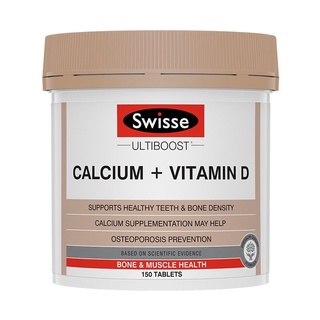 🇦🇺รอของเข้า 🇦🇺 Swisse Ultiboost Calcium+ Vitamin D แท้💯