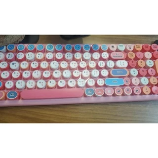สติ๊กเกอร์แปะคีย์บอร์ด วงกลม (keyboard Circle) ภาษา อังกฤษ, ไทย (English, Thai)