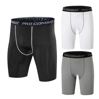 PRO COMBAT กางเกงวอร์ม กางเกงออกกำลังกายขาสั้น Compression Shorts [พร้อมส่ง]