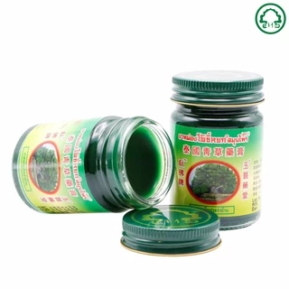 ยาหม่องสมุนไพร ตรา โพธิ์หยก โพธิ์เฮิร์บ ขนาด 15 กรัม (แพ็ค 3 ขวด) Phoyok Balm