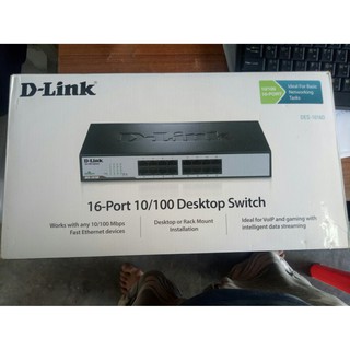 Switch hub 16port D-LINK ของใหม่