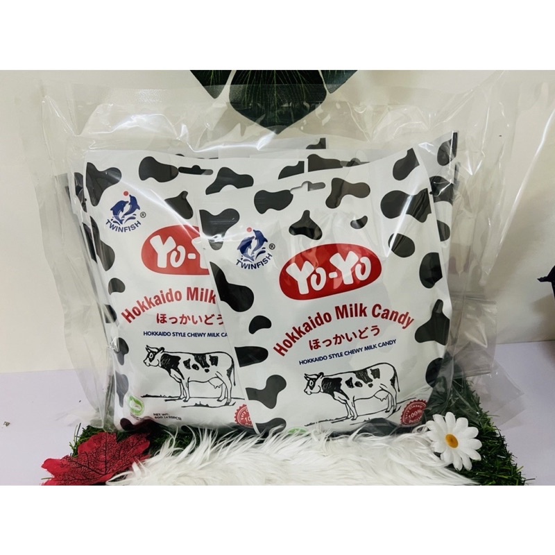 ลูกอมนมฮอกไกโดอัดเม็ด(Hokkaido milk candy) ขนาด 80 กรัม ยกแพ็ก 10 ห่อ