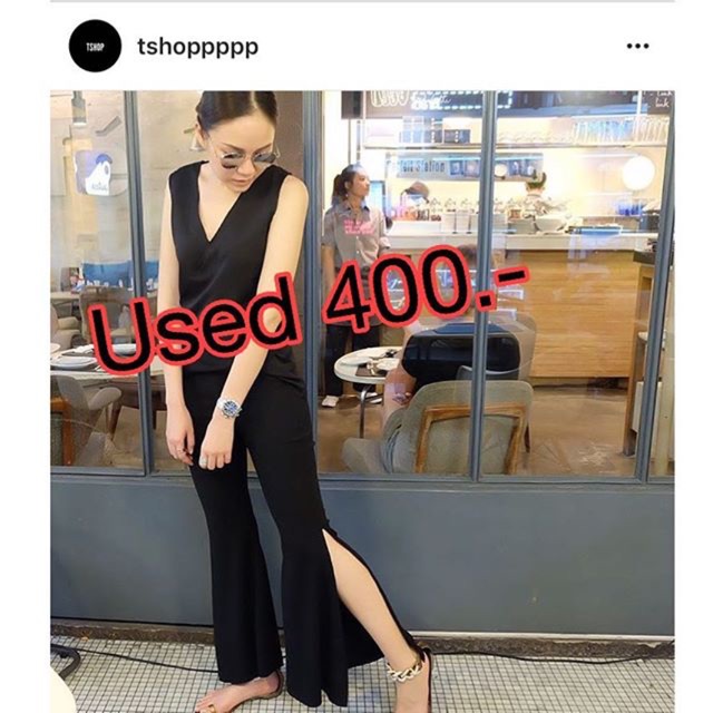 กางเกงผ่าข้าง Tshopppp