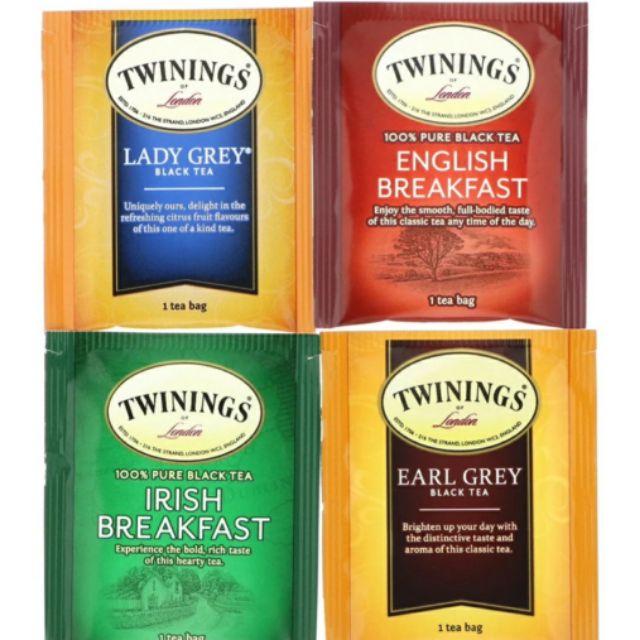 &lt;&lt; แบ่งซองขาย &gt;&gt; Twinings Black Tea Variety Pack