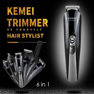 Kemei  11in1 รุ่น ที่ตัดผมไฟฟ้า เครื่องตัดผม ตัดขน บัตตาเลี่ยน โกนผม โกนขน แบบไร้สาย ตัดผมเด็ก ใบมีดโลหะชนิดพิเศษ