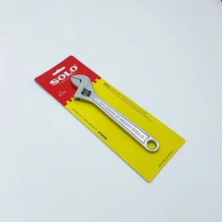 SOLO ประแจเลื่อนโซโล No.624 มีให้เลือก ขนาด 8" , 10" ,12" นิ้ว ประแจเลื่อน ของแท้ 100% SOLO AdjustableWrench Heavy Duty