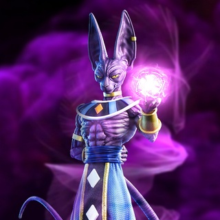 ของเล่นฟิกเกอร์ Dragon Ball Z Super God of Destruction Beerus Full Power Jiren PVC ขนาด 30 ซม.