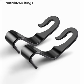 [NutriliteMelting1] ตะขอแขวนพนักพิงศีรษะ ด้านหลังรถยนต์ 2 ชิ้น [TH]