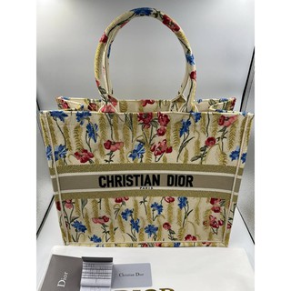 Dior booktote ลายใหม่ เกรด vip Size 41cm อุปกรณ์ การ์ด บุ๊ค ใบเสร็จ ถุงผ้า ถุงกระดาษ