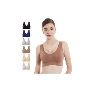 Cherilon Seamless Bra เสื้อใน เชอรีล่อน บราไร้โครง ลดปวดหลัง ปวดไหล่ โอบกระชับ จัดทรงสวย เก็บเต็มทรง 7 สี ONIC-TSBRA9