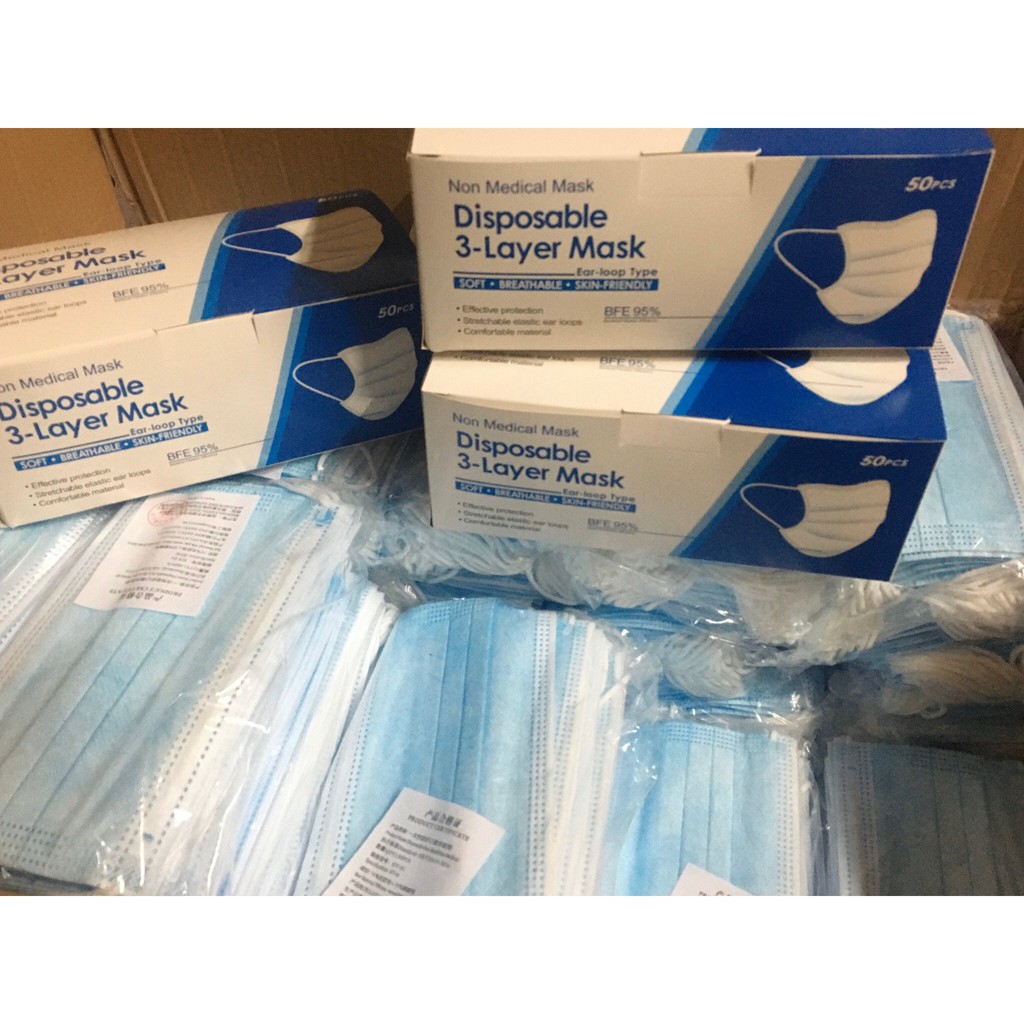 3 layer disposable ถูกที่สุด พร้อมโปรโมชั่น ธ.ค. 2025 | BigGoเช็คราคาง่ายๆ