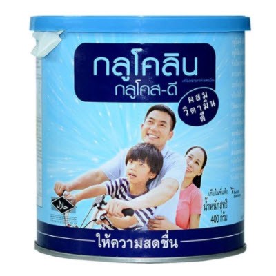 Glucolin 400gm. ผสมวิตามิน ดี