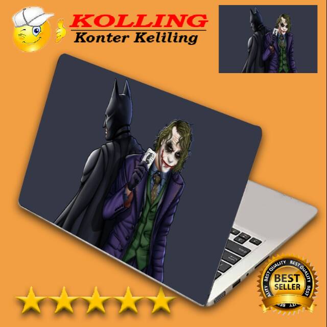 GARSKIN Batman & Joker 2 Laptop Skin Laptop Stickers