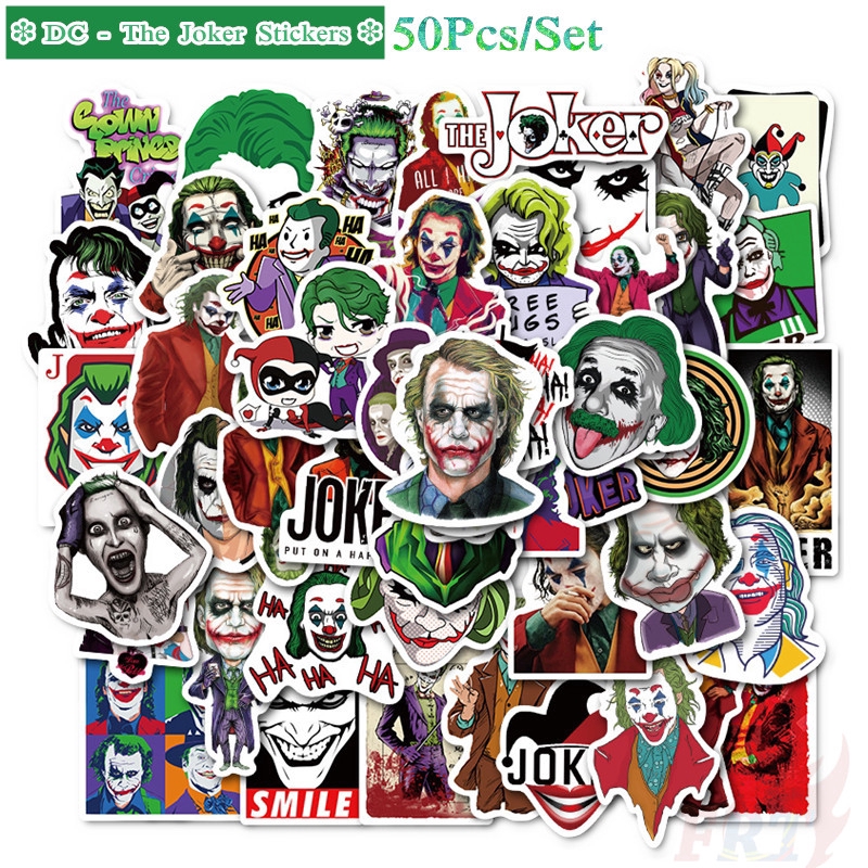 ❉ The Joker Series 01 Stickers ❉ 50Pcs/Set DIY Fashion Waterproof Decals Doodle Stickers