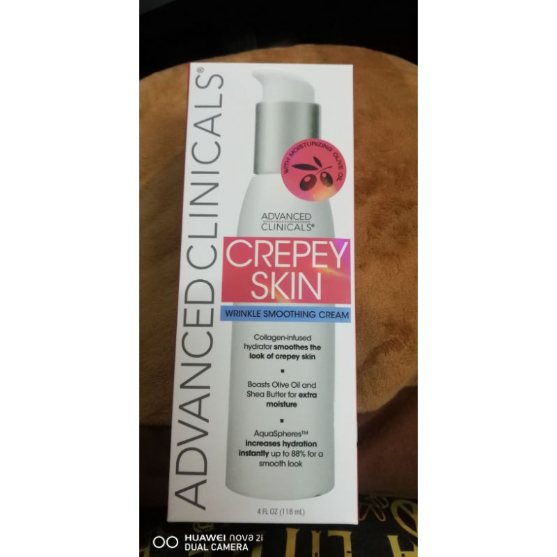 advanced clinicals crepey skin