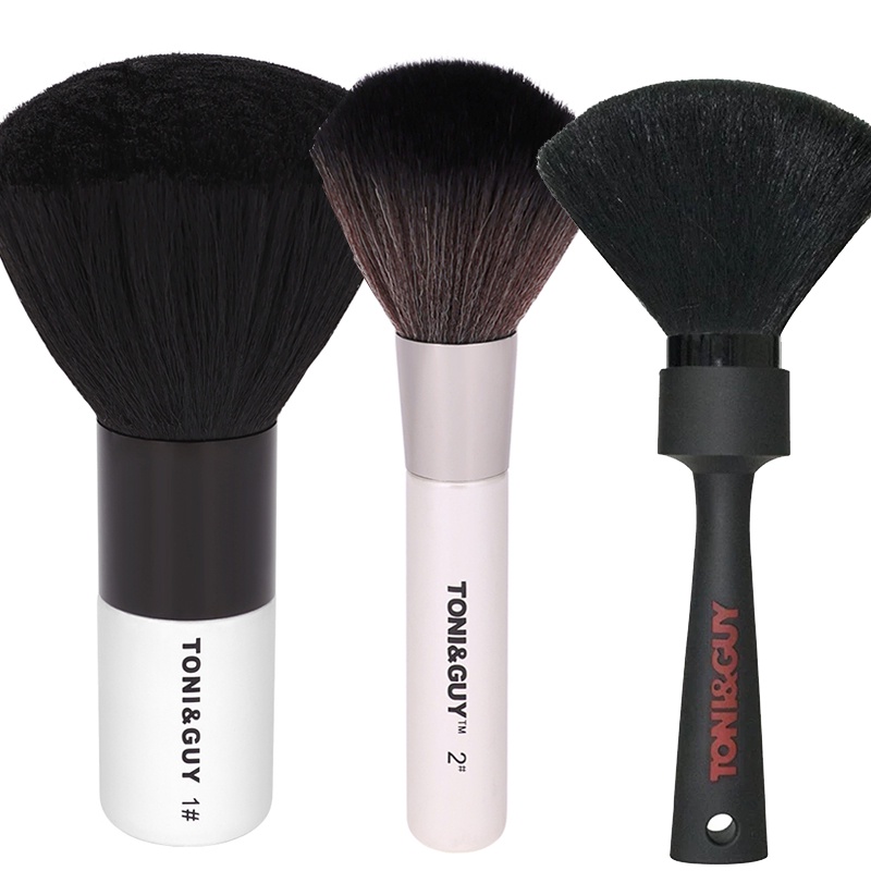 พร้อมส่ง จัดส่งด่วน#แปรงแต่งหน้า ขนแปรงนุ่ม ทําความสะอาด สําหรับร้านทําผม