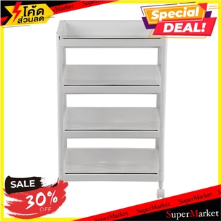 สุดพิเศษ!! ชั้นวางของ 4 ชั้น API 1073-4 สีขาว SHELF 4 TIERS 1073-4 48X30X74 WHITE ชั้นวางของ