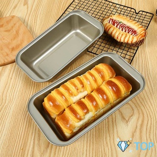 แม่พิมพ์เค้กขนมปังทรงสี่เหลี่ยมยาว  อุปกรณ์เบเกอรี่  Square cake mold