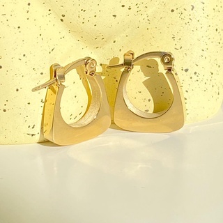 RINDA.STUDIO - Jane hoop (stainless steel) (ต่างหูห่วง)