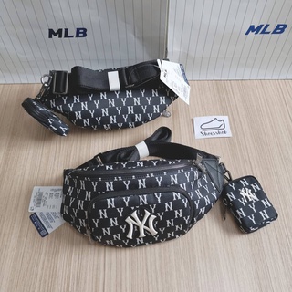 ของแท้ MLB monogram Hip Sack กระเป๋าคาดอก คาดเอว คาดหลัง หลายรุ่น ป้ายแท็กเกาหลี  🇰🇷